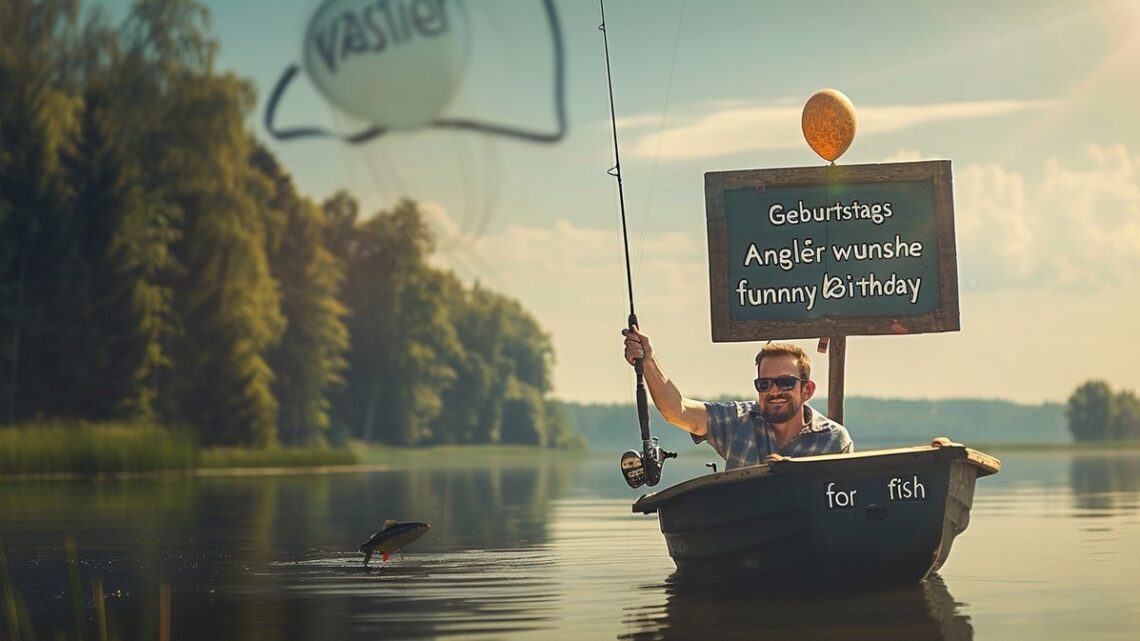 Lustige Geburtstagswünsche Angler: Sprüche für Angelfreunde