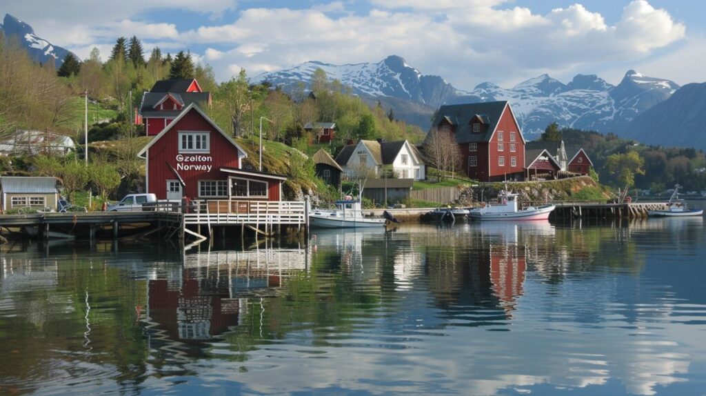 SEO optimierte Bildbeschreibung für Gezeiten Norwegen
